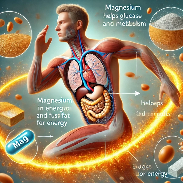 کمک منیزیم به تولید انرژی و بهبود متابولیسم