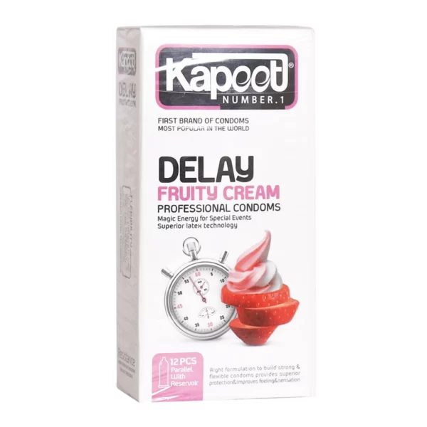 کاندوم تاخیری میوه ای کاپوت مدل Delay Fruity Cream