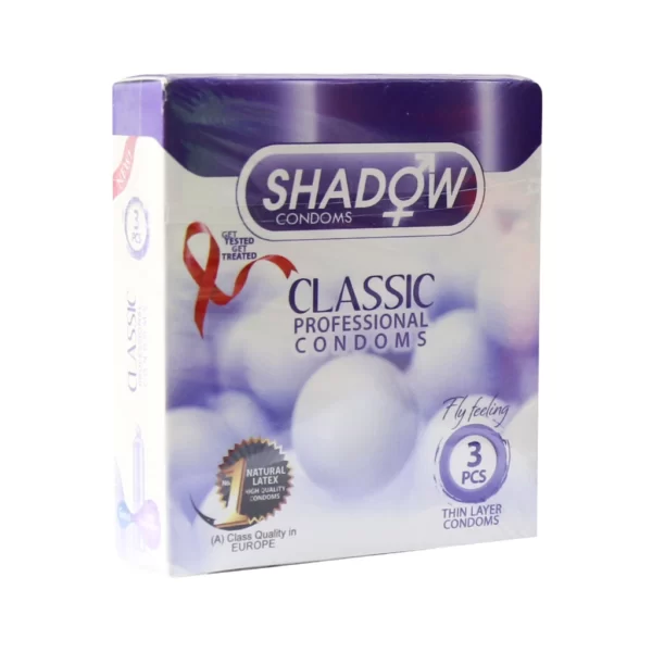 کاندوم شادو مدل Classic بسته 3 عدد