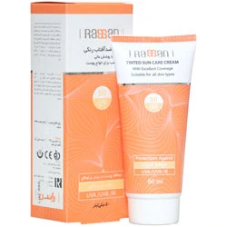 کرم ضد آفتاب رنگی راسن SPF50