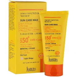 کرم ضد آفتاب سان کر مکس SPF50 فاقد چربی