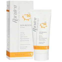 کرم ضد آفتاب بی رنگ پوست چرب و مختلط SPF50