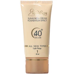 ضد آفتاب کرم پودری +SPF40 مناسب انواع پوست