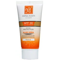 کرم ضد آفتاب رنگی SPF30 مناسب پوست نرمال و خشک