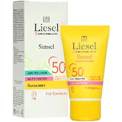 ضد آفتاب سانسل پوست خشک و نرمال +SPF50